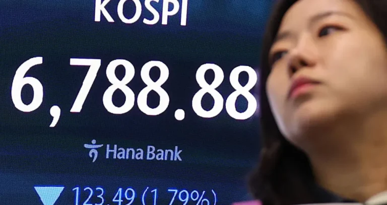 وارش يضغط على الأسهم الكورية... «كوسبي» يخسر 2.46 % والأجانب يكثفون البيع