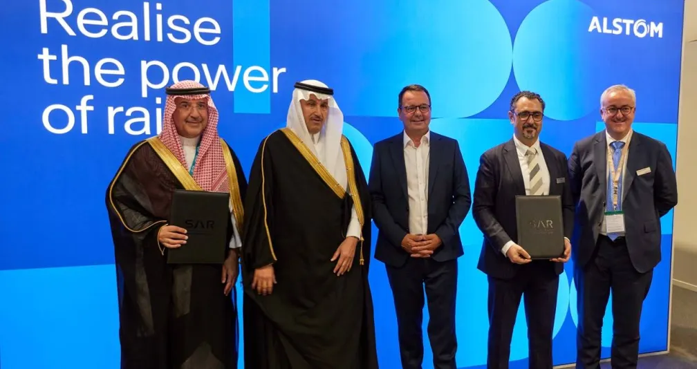 «سار» السعودية ترفع أداء قطار الشمال للشحن بعقد مع «ألستوم»