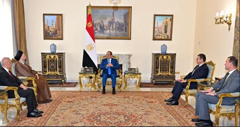 السيسي يشدد على دعم مصر لأمن العراق واستقراره