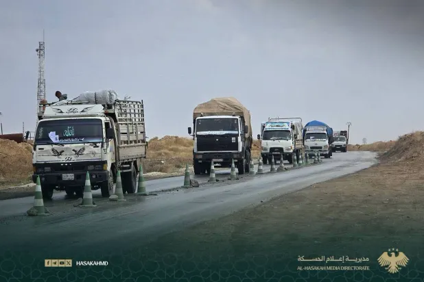 مئات العائلات السورية النازحة تعود إلى مناطقها في الحسكة